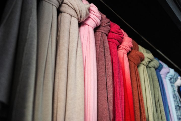 sciarpe in cashmere rigenerato Tesma Cashmere